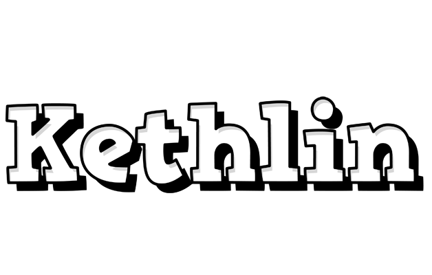Kethlin snowing logo