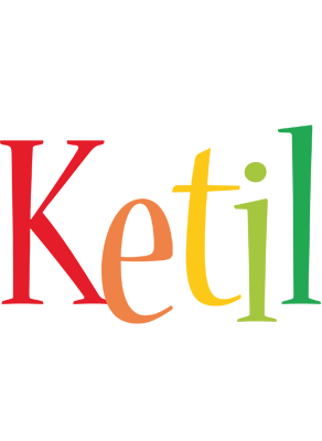 Ketil birthday logo