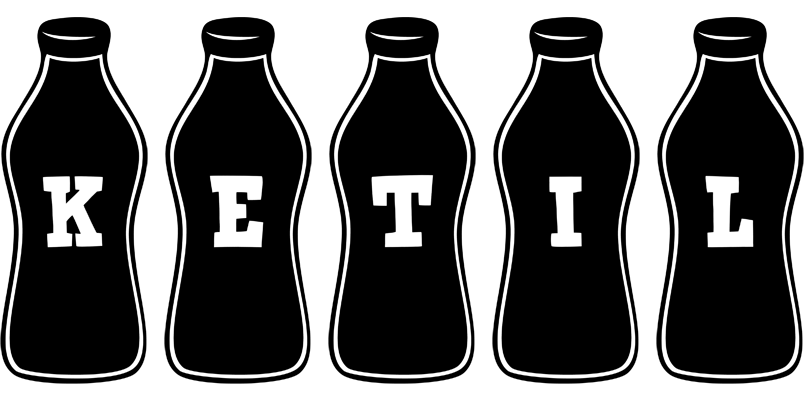 Ketil bottle logo