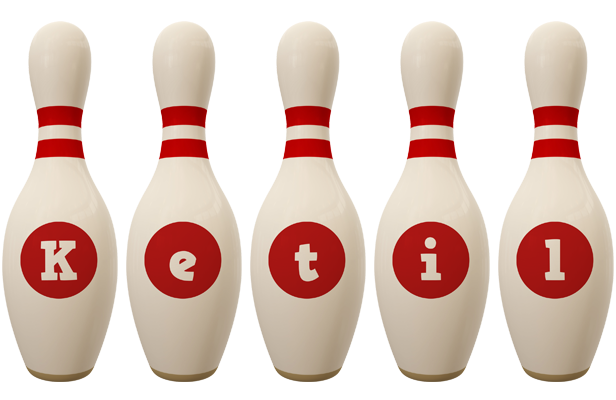 Ketil bowling-pin logo