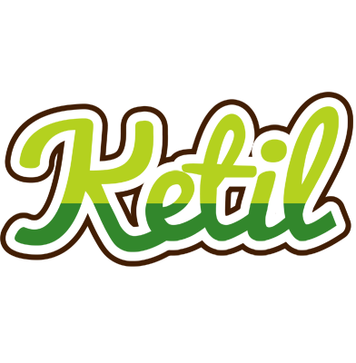 Ketil golfing logo