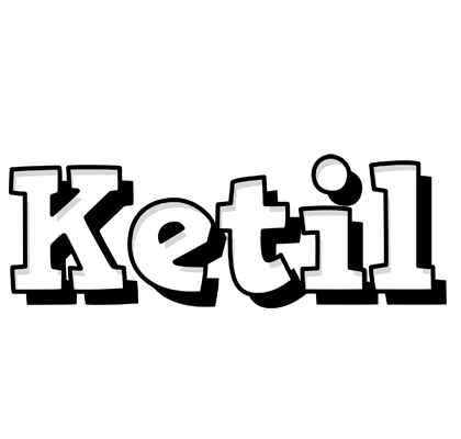 Ketil snowing logo