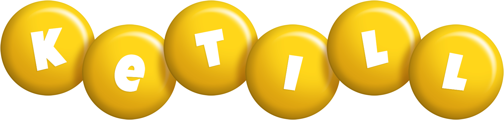 Ketill candy-yellow logo