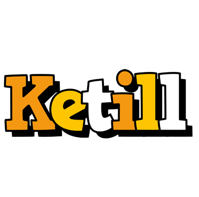 Ketill cartoon logo