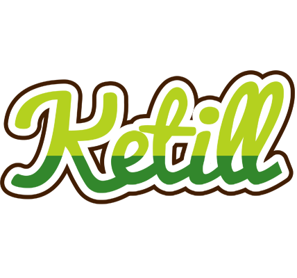 Ketill golfing logo
