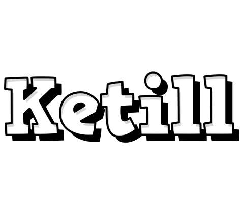 Ketill snowing logo