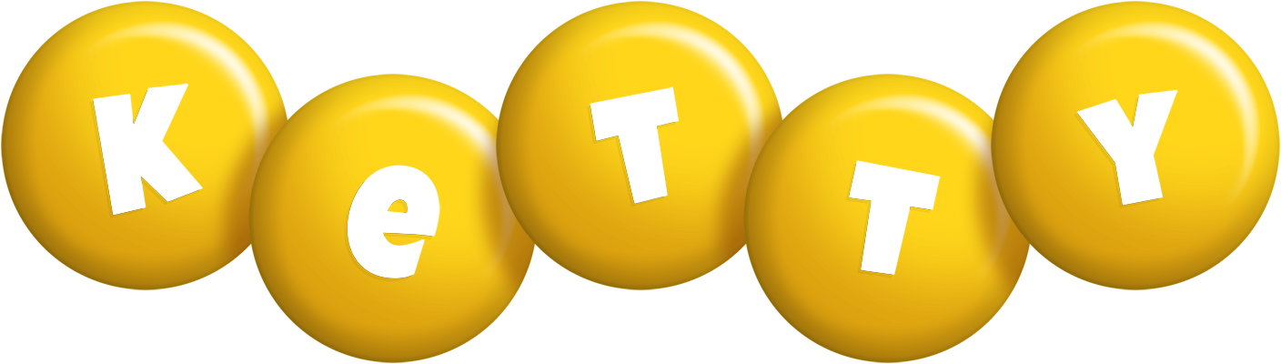Ketty candy-yellow logo
