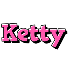 Ketty girlish logo