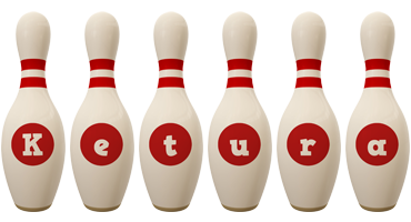 Ketura bowling-pin logo