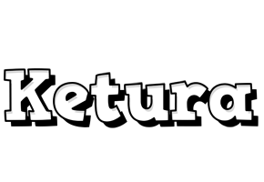 Ketura snowing logo