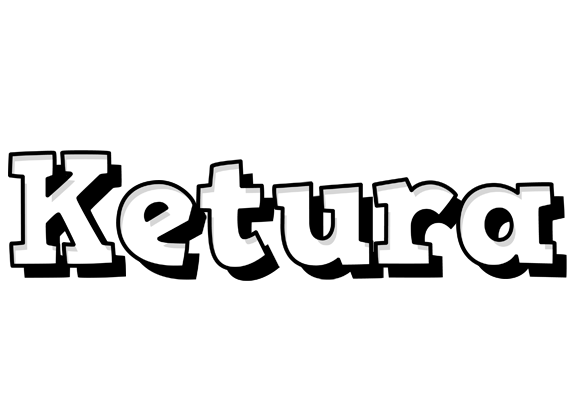 Ketura snowing logo