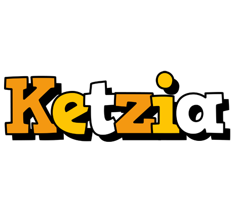 Ketzia cartoon logo