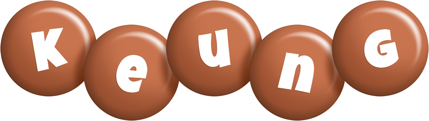 Keung candy-brown logo