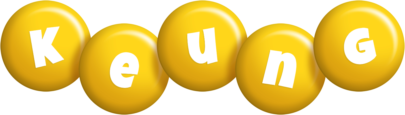 Keung candy-yellow logo