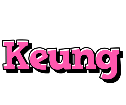 Keung girlish logo