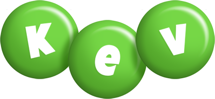 Kev candy-green logo
