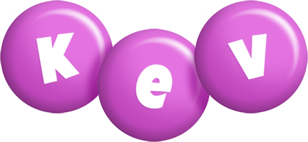 Kev candy-purple logo