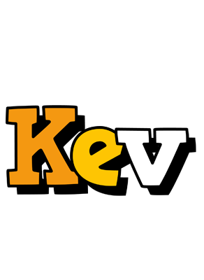 Kev cartoon logo