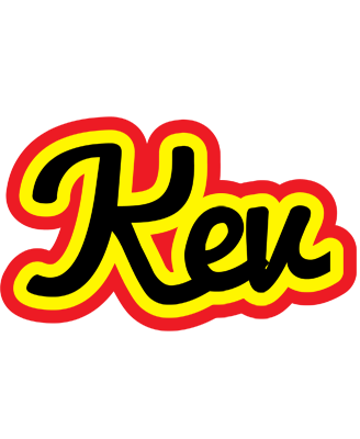 Kev flaming logo