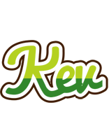 Kev golfing logo