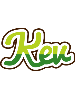 Kev golfing logo