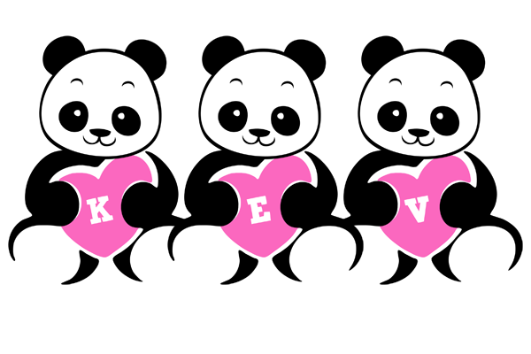 Kev love-panda logo