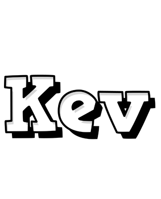 Kev snowing logo