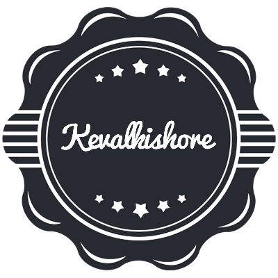 Kevalkishore badge logo