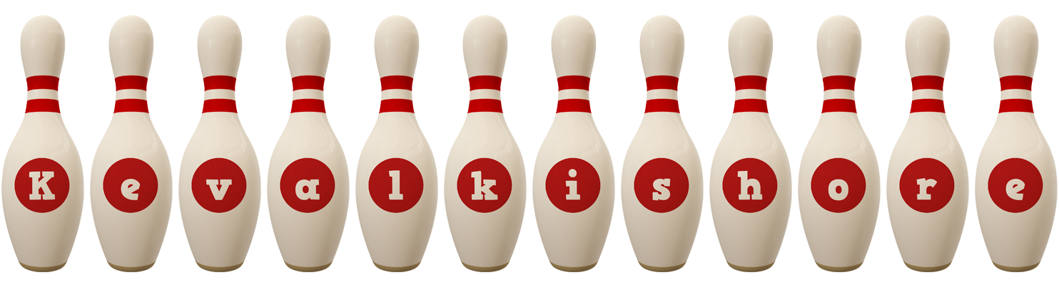 Kevalkishore bowling-pin logo