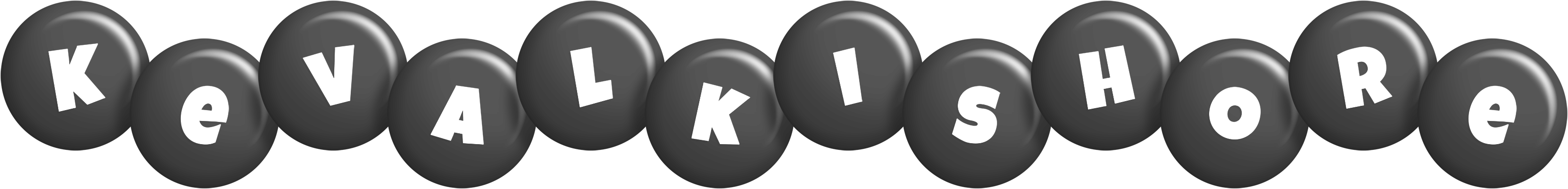 Kevalkishore candy-black logo