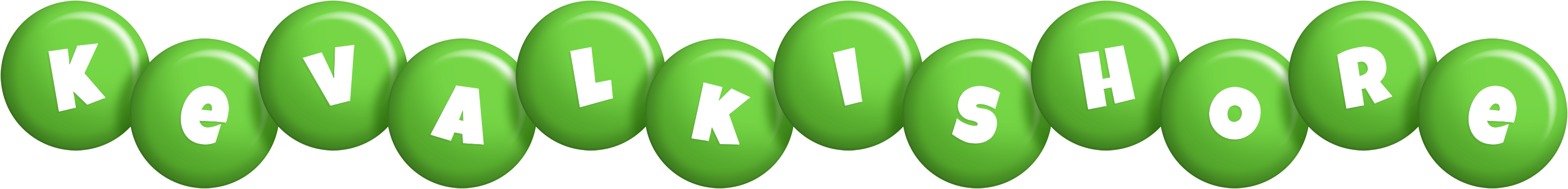 Kevalkishore candy-green logo