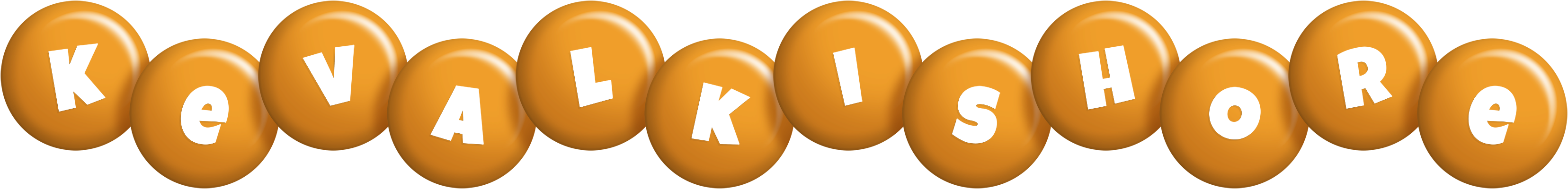 Kevalkishore candy-orange logo