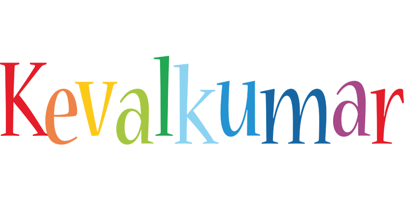 Kevalkumar birthday logo