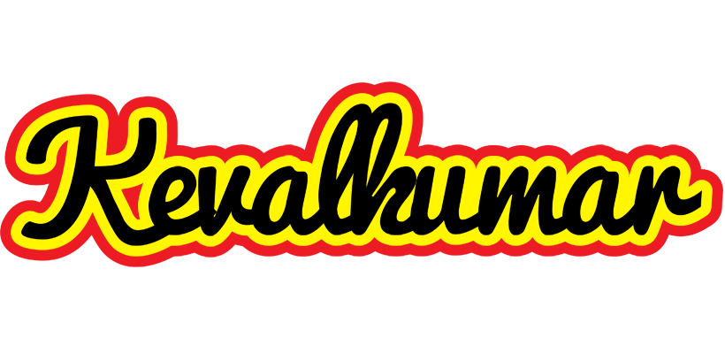 Kevalkumar flaming logo