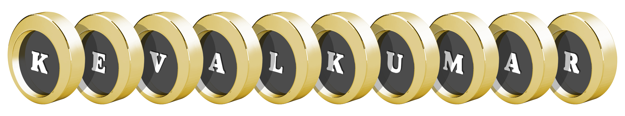 Kevalkumar gold logo