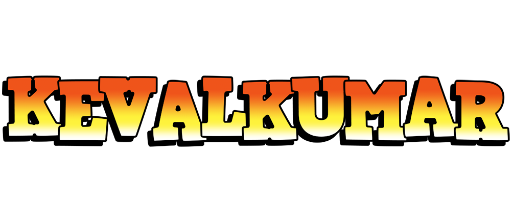 Kevalkumar sunset logo
