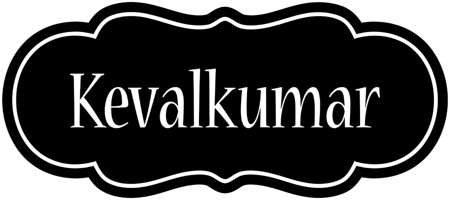 Kevalkumar welcome logo