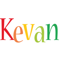 Kevan birthday logo