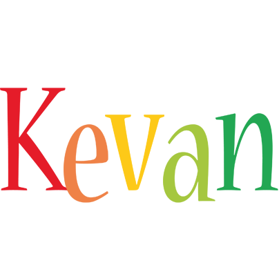 Kevan birthday logo