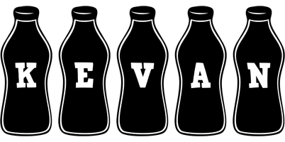 Kevan bottle logo