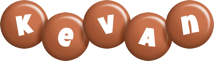 Kevan candy-brown logo