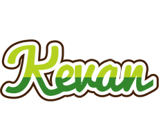 Kevan golfing logo