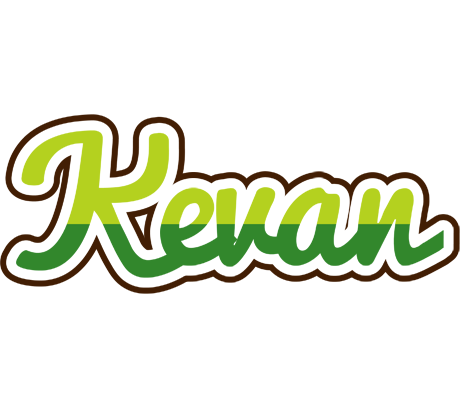 Kevan golfing logo