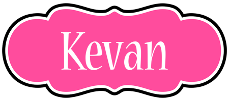 Kevan invitation logo