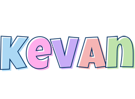 Kevan pastel logo