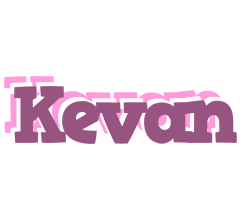 Kevan relaxing logo