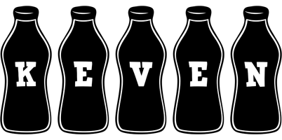 Keven bottle logo