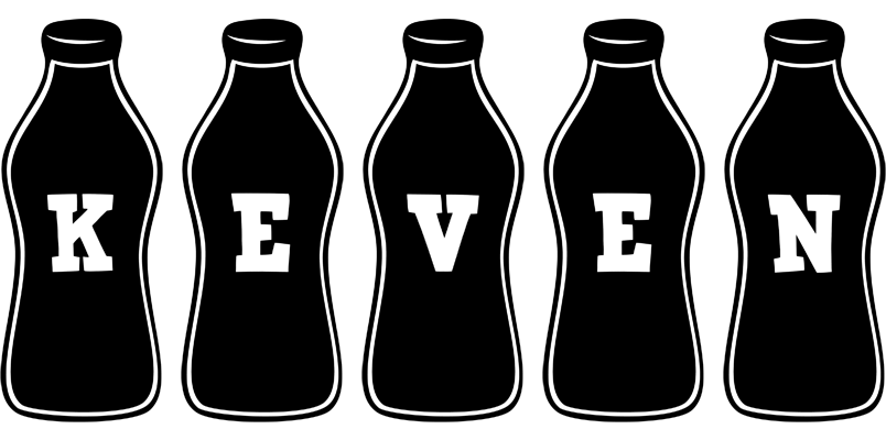 Keven bottle logo