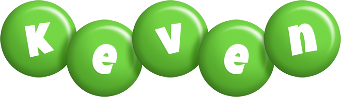 Keven candy-green logo