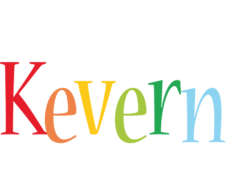 Kevern birthday logo